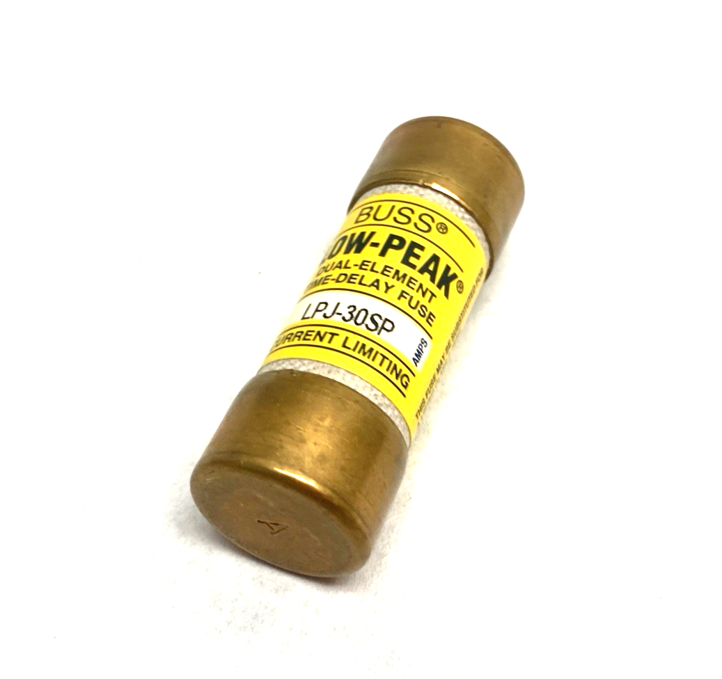 LPJ-30SP | Cooper Bussmann Low-Peak Time-Delay Fuse 30A Class J Dual-Element - New Other - Maverick Industrial Sales