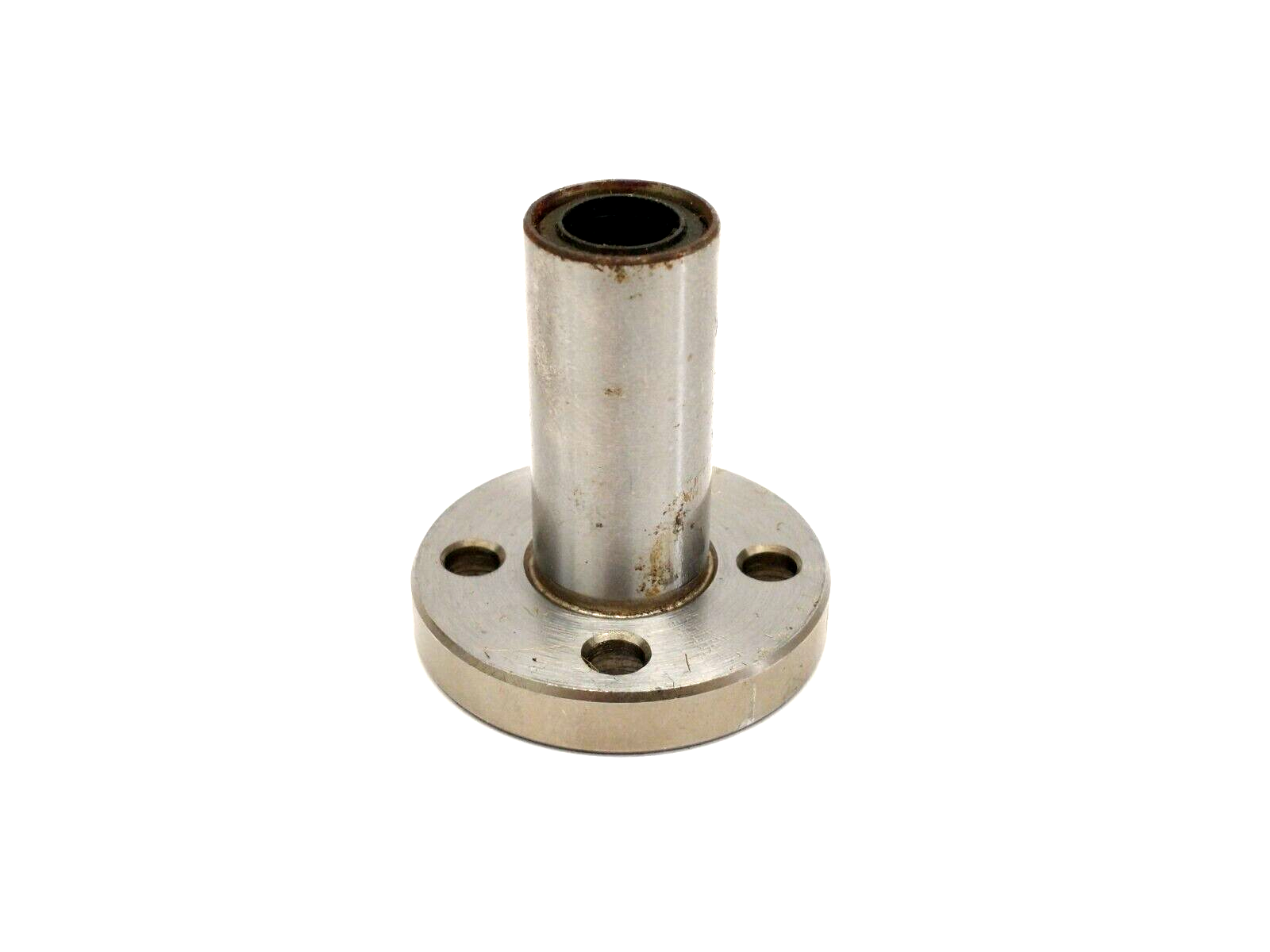 NB SWF6GWUU 3/8" ID Round Flange Double-Wide Linear Bearing 1.5938" Length - Maverick Industrial Sales