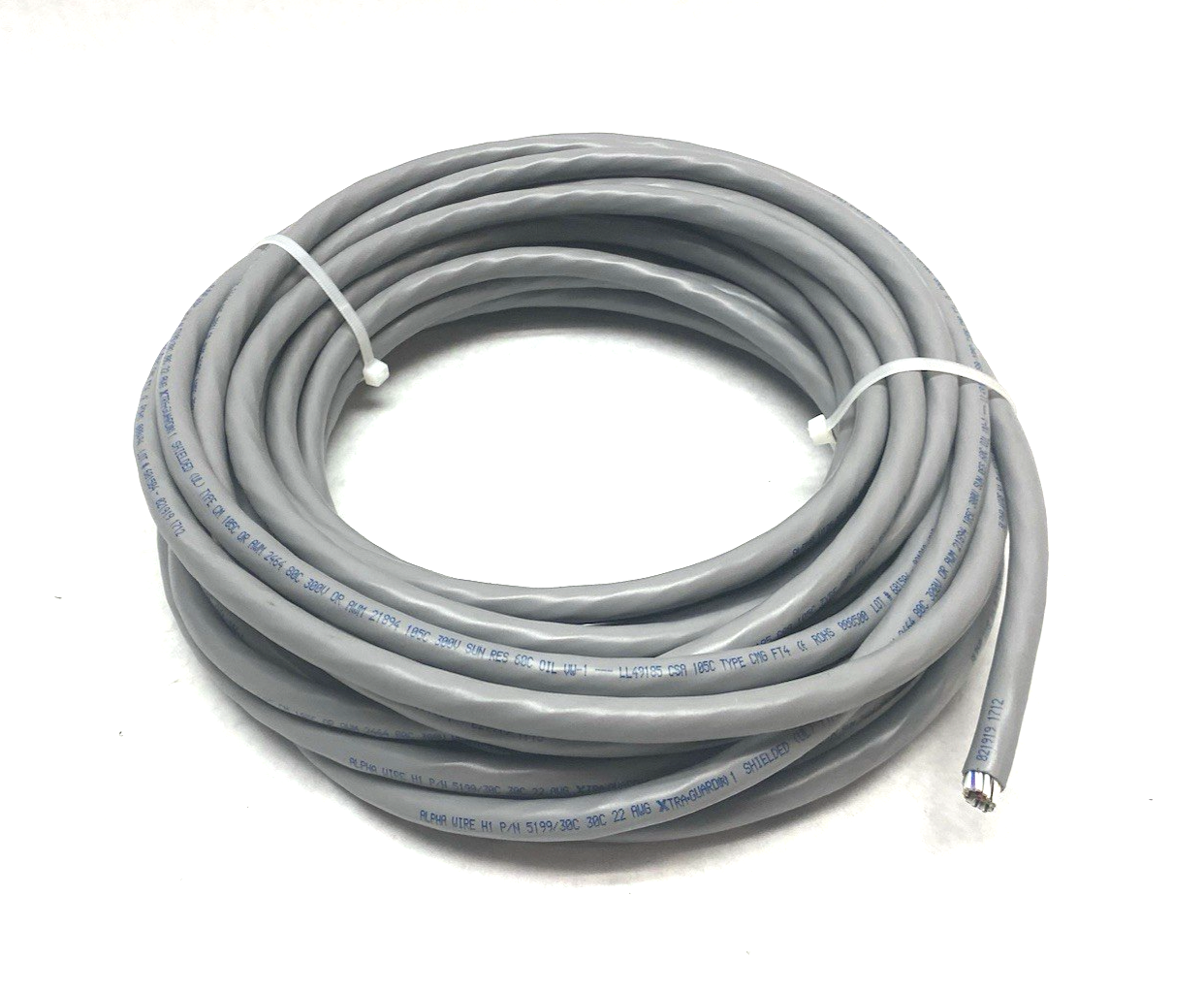 5199/30C | Alpha Wire Xtra-Guard® 1 - High Performance PVC Cable LOT OF 45 FEET - New Other - Maverick Industrial Sales