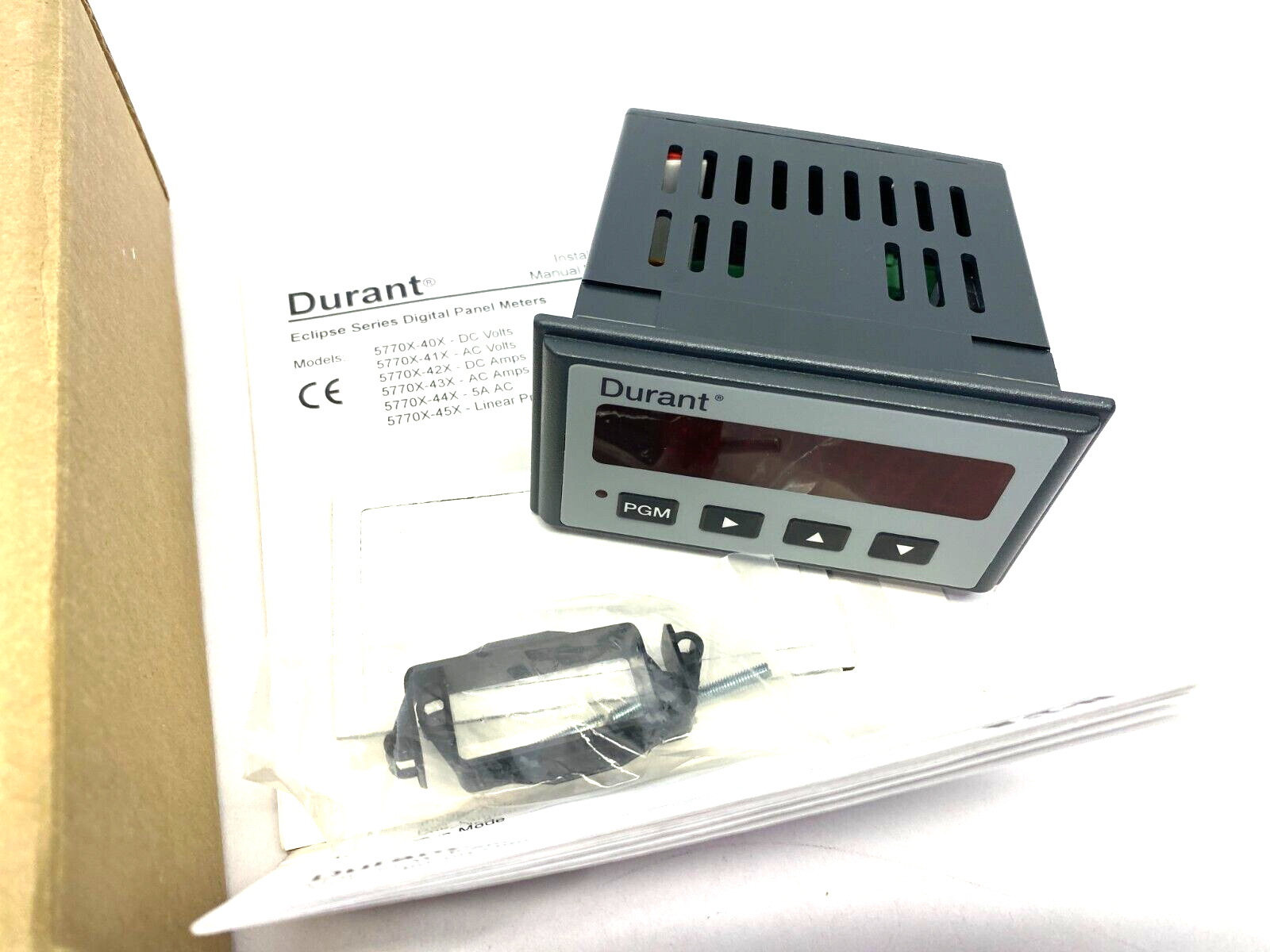 Eaton Durant 57701410 Eclipse Series AC Voltmeter-AC Power Panel Mount 57701-410 - Maverick Industrial Sales