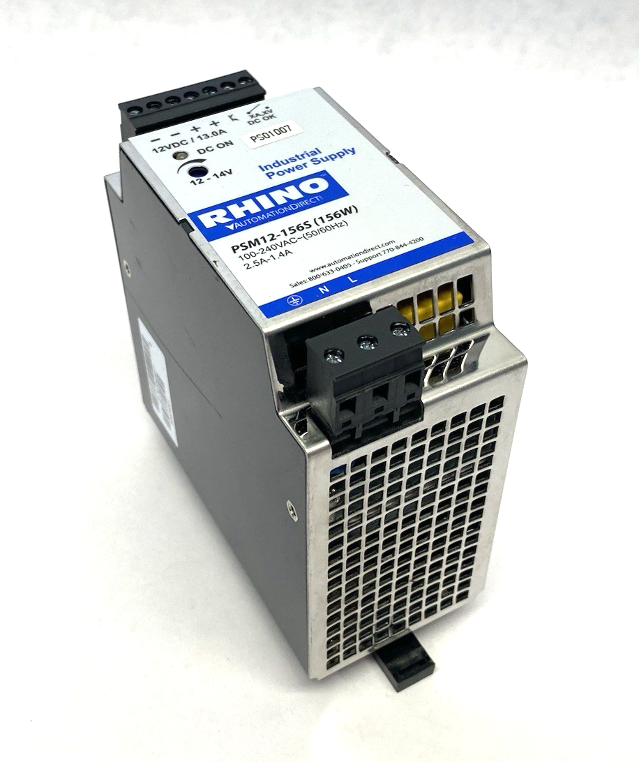 Automation Direct PSM12-156S RHINO SELECT Switching Power Supply 156W - Maverick Industrial Sales