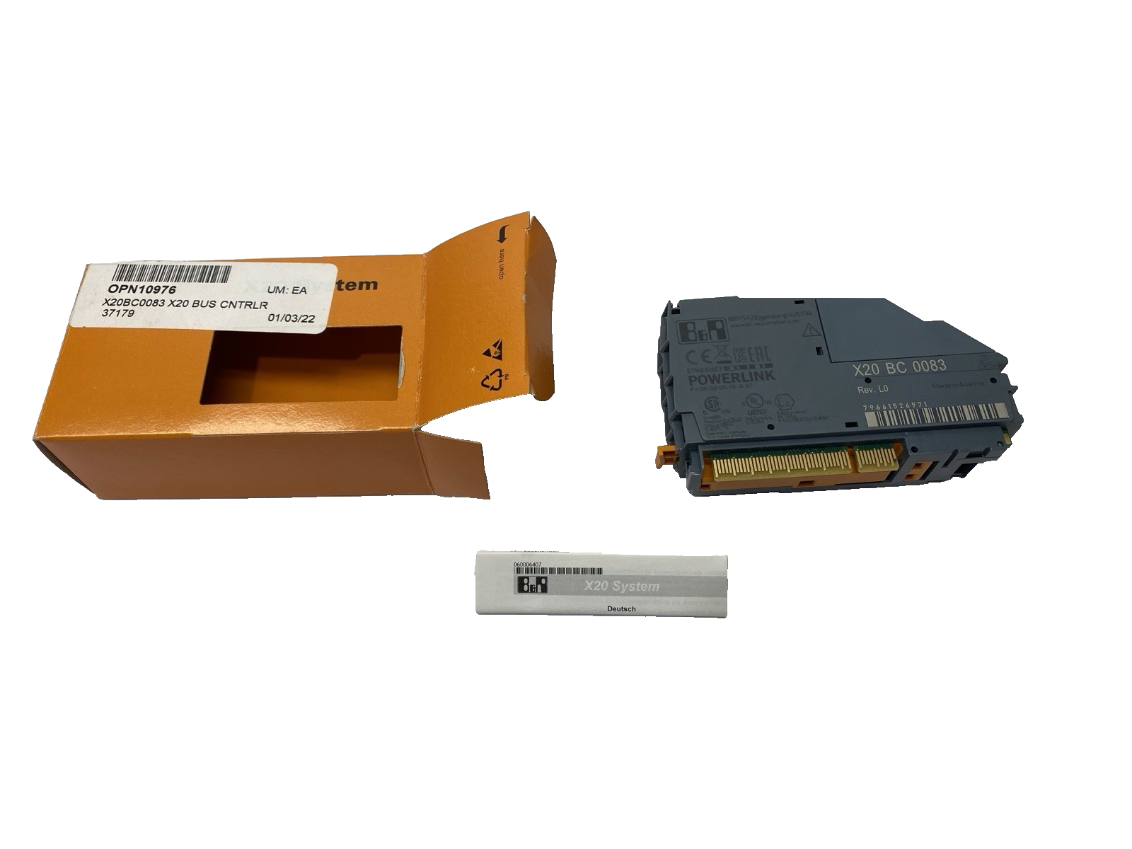 X20BC0083 | B&R Automation Rev. L0 POWERLINK Integrated Hub Bus Controller - New – Open box - Maverick Industrial Sales
