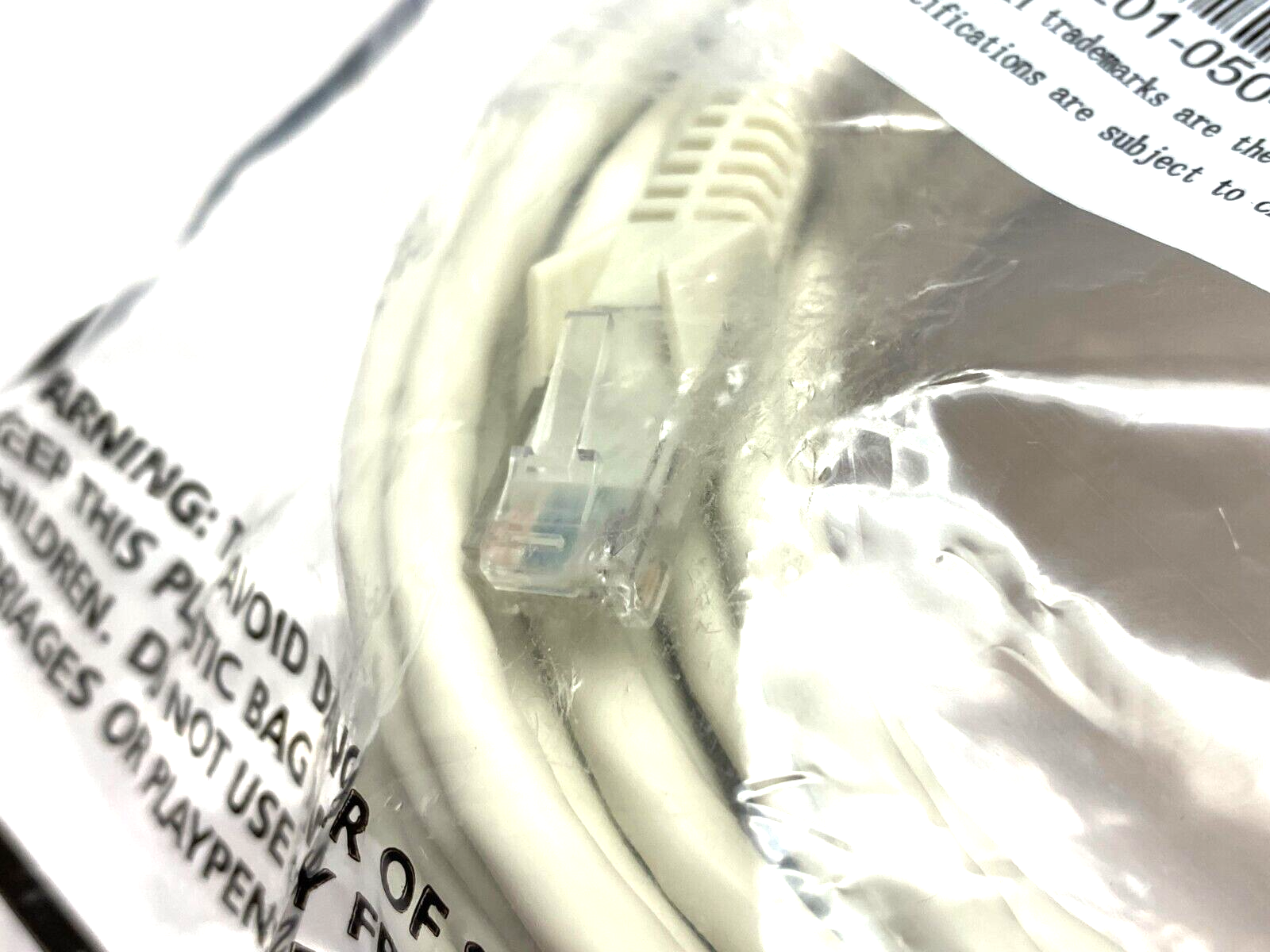 Tripp Lite N201-050-WH Cat6 Gigabit White Snagless Patch Cable RJ45 M to M 50ft - Maverick Industrial Sales