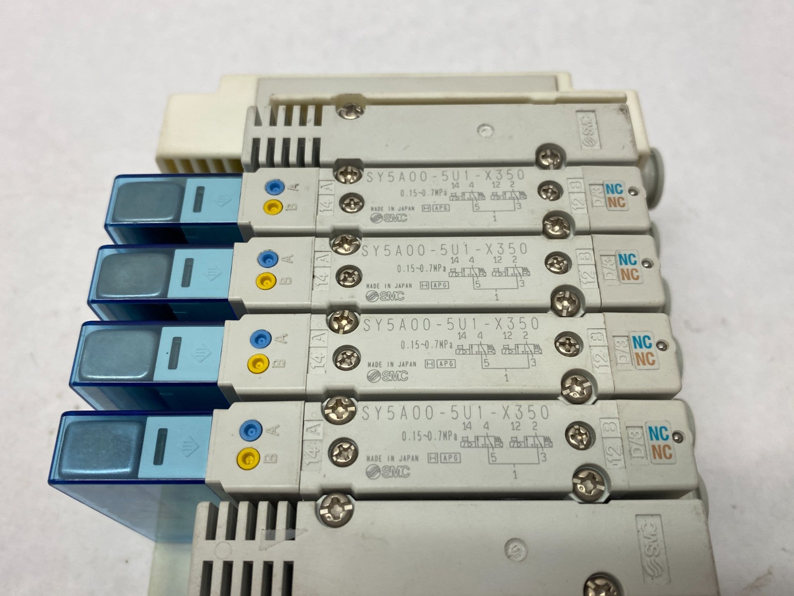 SMC SS5Y5-12SGAN-10U Ethernet POWERLNK Manifold Assembly, SY5A00-5U1-X350 Valves - Maverick Industrial Sales