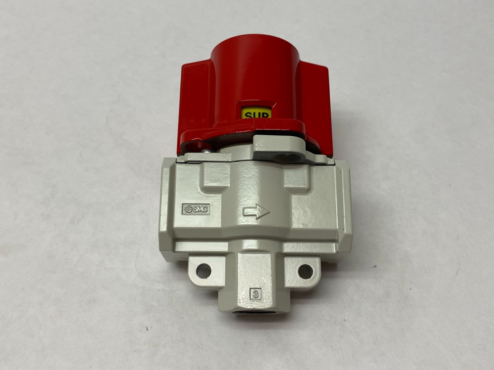 SMC VHS40-N04B-Z Manual Lockout Relief Valve, Single-Act, 3-Port - Maverick Industrial Sales