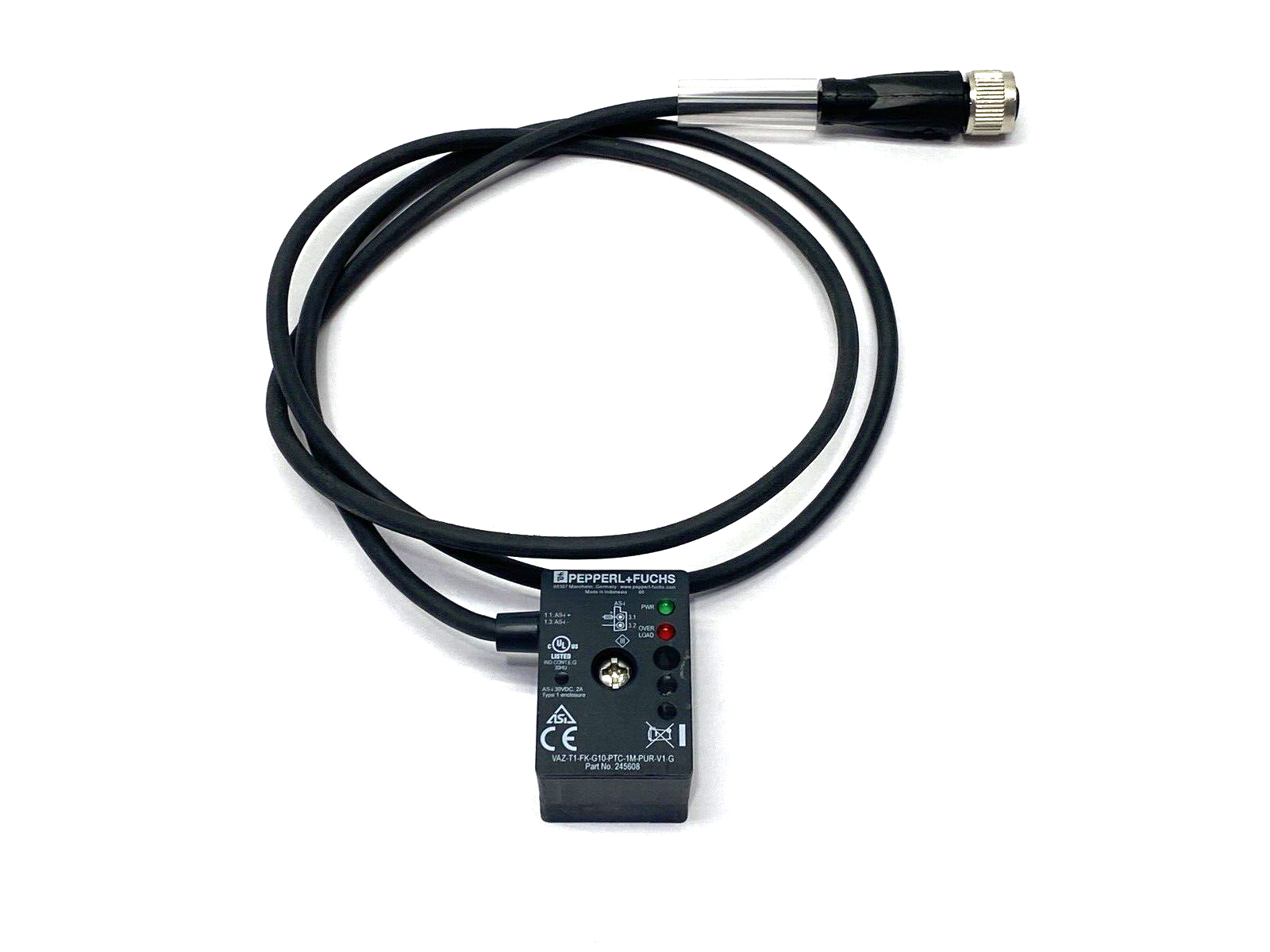 Pepperl+Fuchs VAZ-T1-FK-G10-PTC-1M-PUR-V1-G AS-Interface Splitter Box 245608 - Maverick Industrial Sales