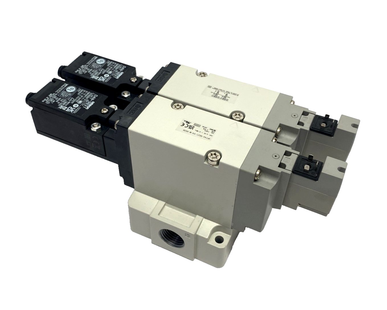 SMC VP744-5DZ1-04-M-X538 Residual Pressure Release Solenoid Valve 1/2" NPT - Maverick Industrial Sales