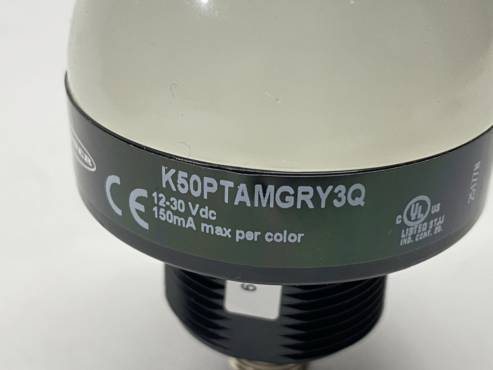 K50PTAMGRY3Q | Banner K50 Pro Touch Series 3-Color RGB Touch Sensor 805919 - New - Maverick Industrial Sales