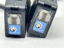 Keyence PZ-M62P Square Retro-Reflective Photoelectric Sensor LOT OF 2 - Maverick Industrial Sales