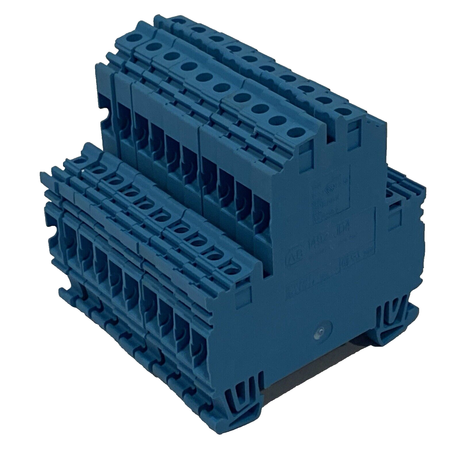 Allen Bradley 1492-JD4-B Ser A Feed Through Terminal Block Blue LOT OF 10 - Maverick Industrial Sales