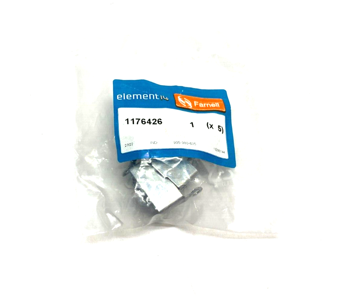 Farnell Element14 1176426 Metal Hinge Cover PKG OF 5 - Maverick Industrial Sales