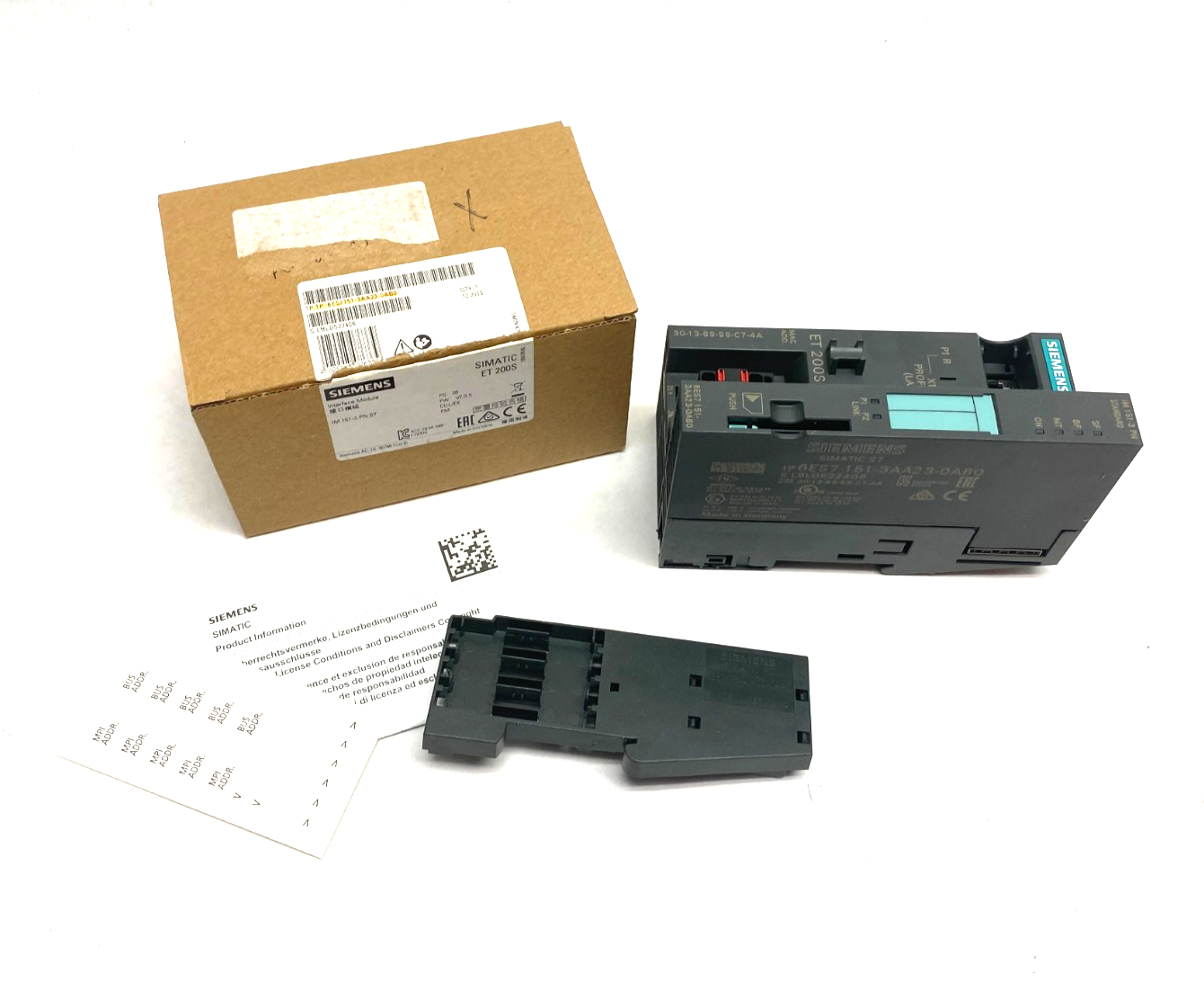 Siemens 6ES7151-3AA23-0AB0 SIMATIC DP Interface Module IM 151-3 PN ST - Maverick Industrial Sales