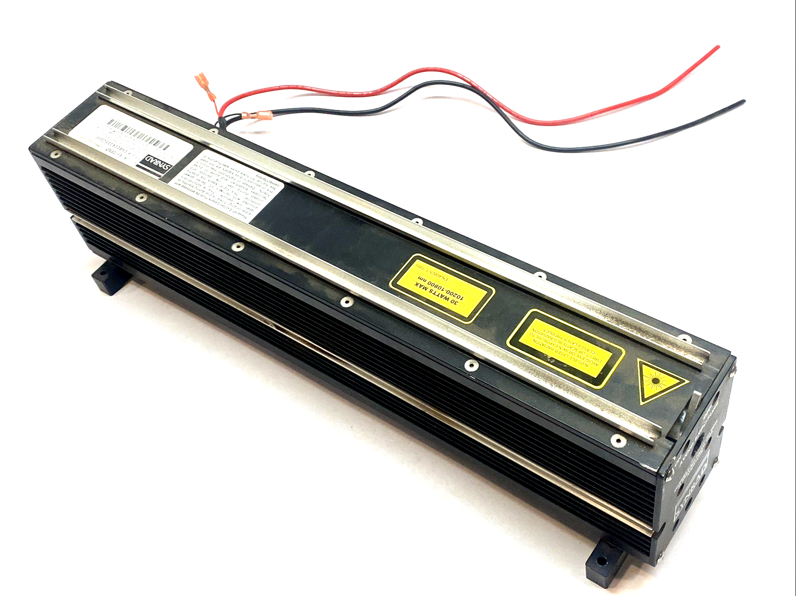 48-1KAM | Synrad CO2 Laser 10W Air Cooled 30VDC - Marking Engraving - For parts or not working - Maverick Industrial Sales
