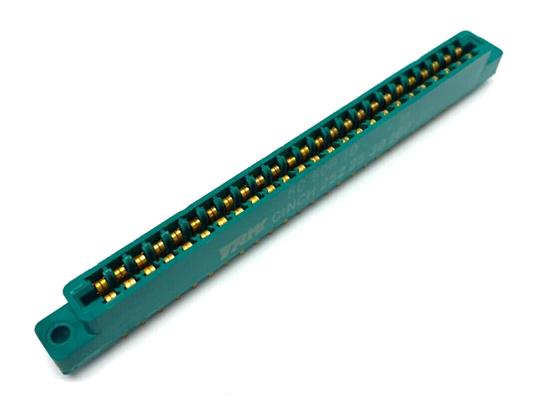 TRK Cinch 252 25 30 160 Solder Tab Dual Edge Electronic Connector Female - Maverick Industrial Sales
