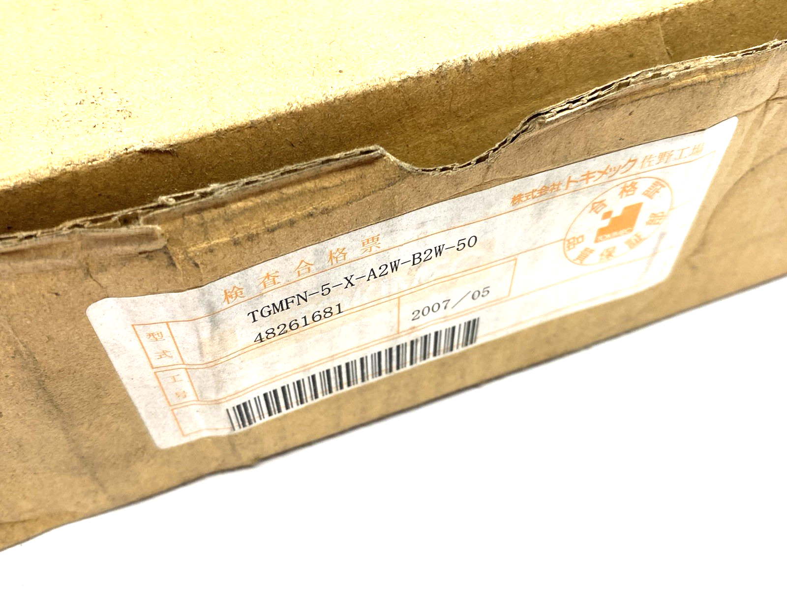 Tokyo Keiki TGMFN-5-X-A2W-B2W-50 Restrictor Stack Valve - Maverick Industrial Sales