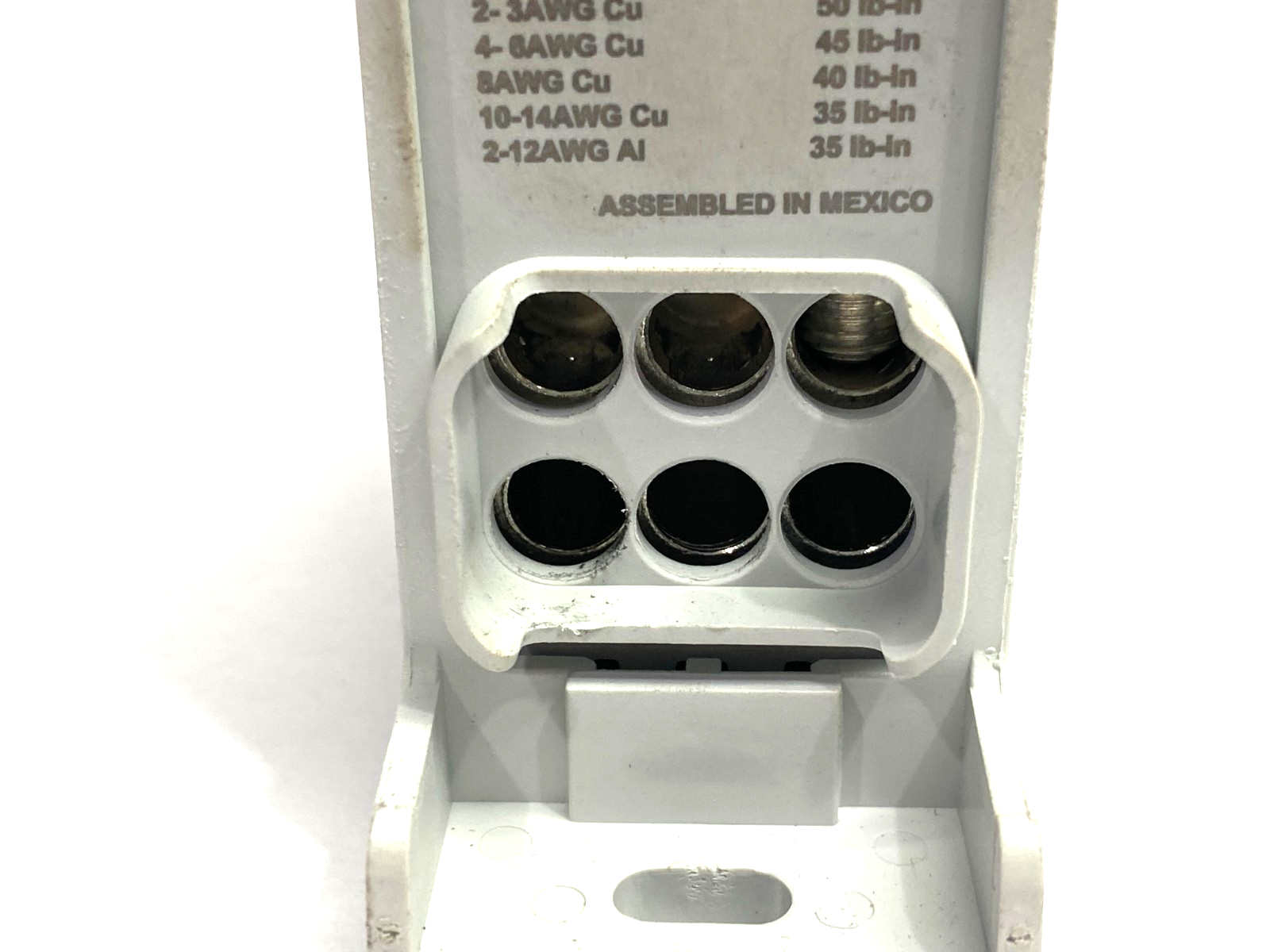 Cooper Bussmann PDBFS330 Power Distribution Block 600V 380A NO TOP TERMINAL LUG - Used - Maverick Industrial Sales