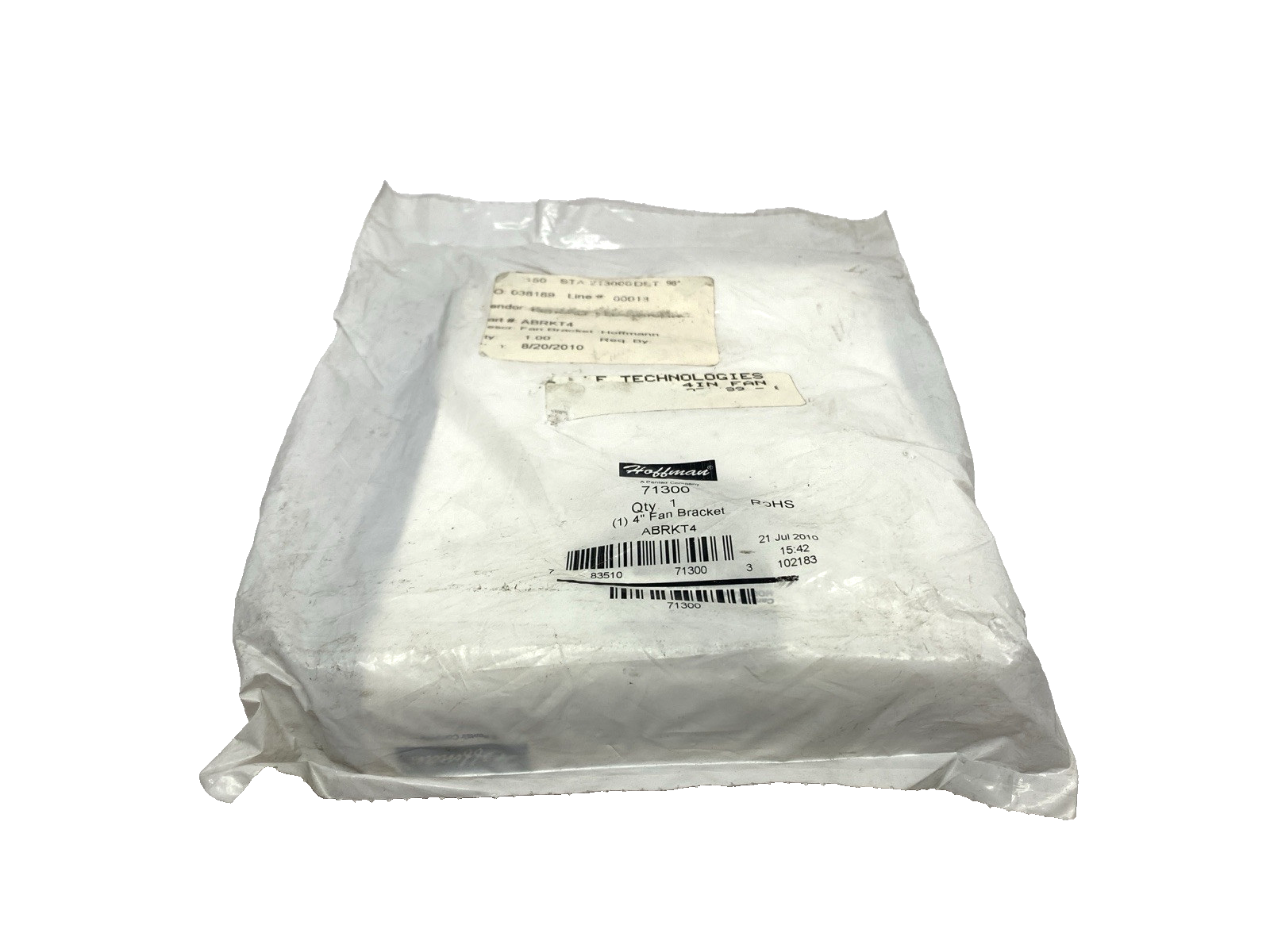 Hoffman ABRKT4 Fan Bracket 4" 71300 - Maverick Industrial Sales
