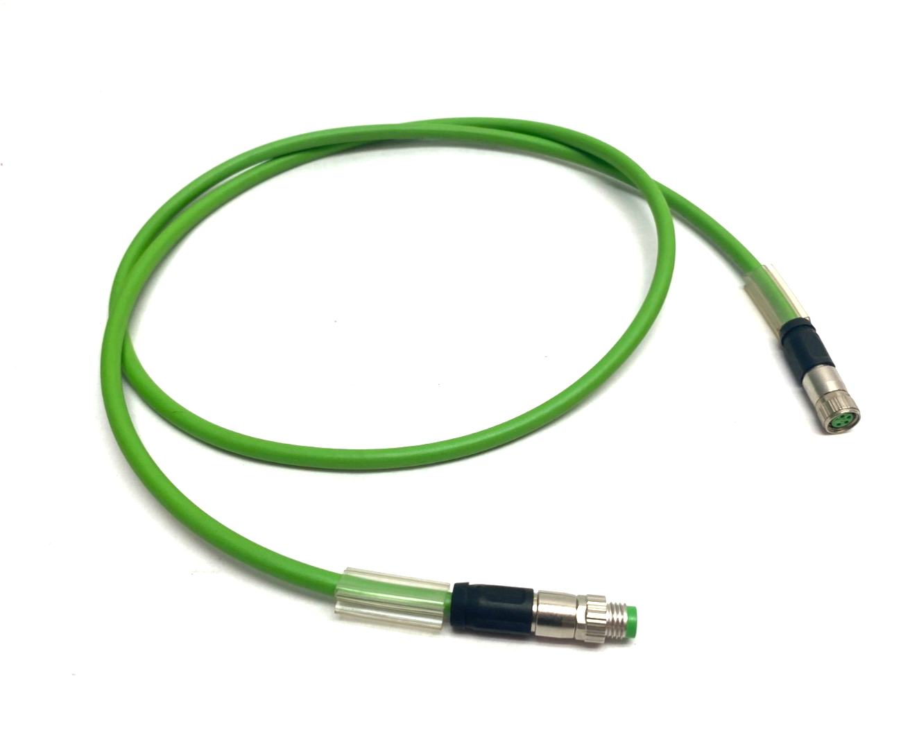 Beckhoff ZK1090-3132-0010 Double Ended EtherCAT Power Cable M8 4-Pin M to F 1m - Maverick Industrial Sales