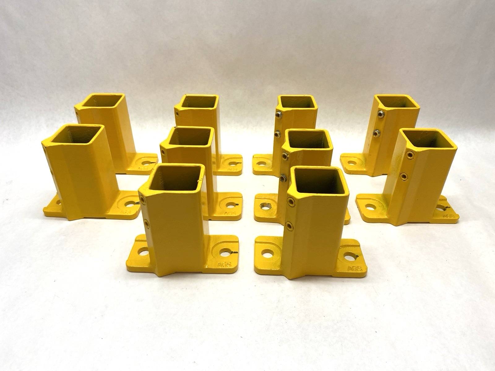 A11541 | AGS Automated Guarding Systems 2 Hole Foot Bracket LOT OF 10 - Used - Maverick Industrial Sales