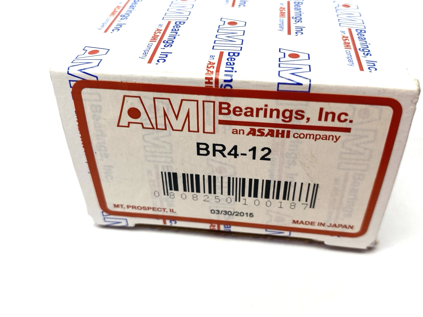 BR4-12 | AMI Asahi Ball Insert Bearing 3/4" Bore Dia. - New – Open box - Maverick Industrial Sales