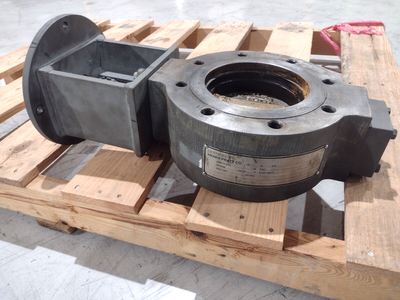 Pratt Butterfly Valve 6" 150 lb NEEDS REPAIR - Maverick Industrial Sales