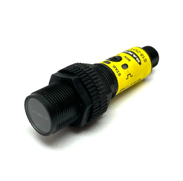 Banner S18-2VPDL-Q8 Diffuse Reflective Sensor 18mm Barrel 750mm Range 42167 - Maverick Industrial Sales