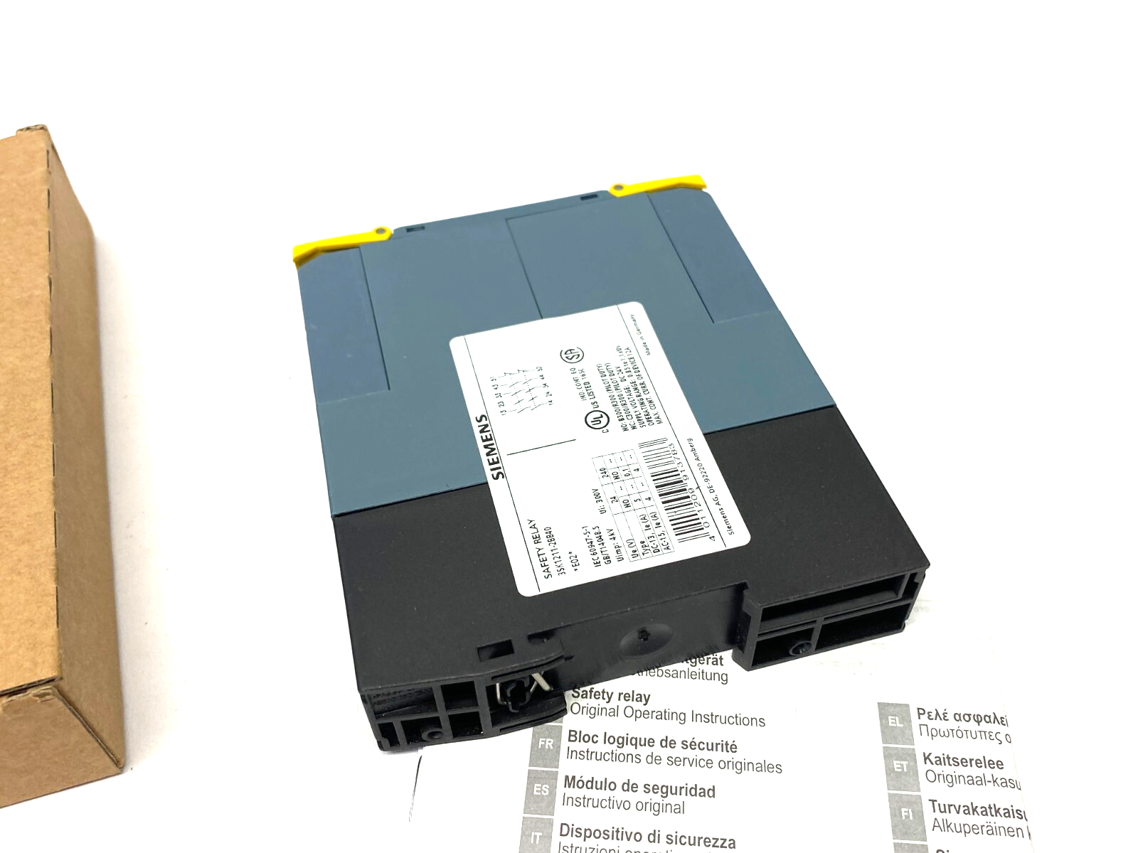 Siemens 3SK1211-2BB40 SIRIUS Safety Relay - Maverick Industrial Sales