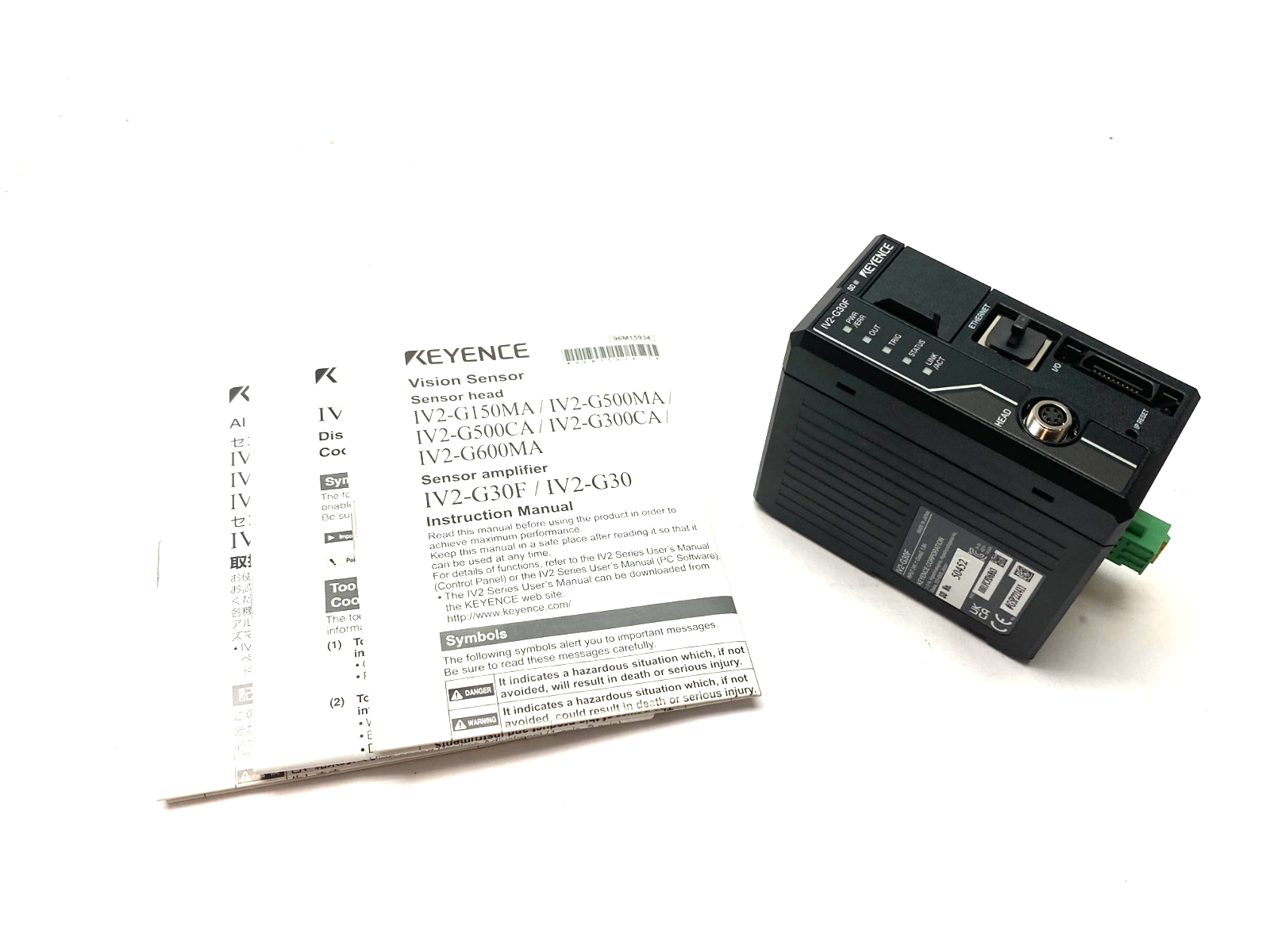 Keyence IV2-G30F Sensor Amplifier Learning/Standard Mode 24V Input - Maverick Industrial Sales