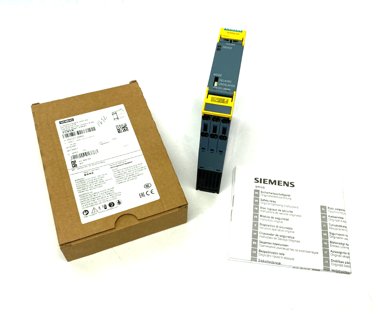Siemens 3SK1211-2BB40 SIRIUS Safety Relay - Maverick Industrial Sales