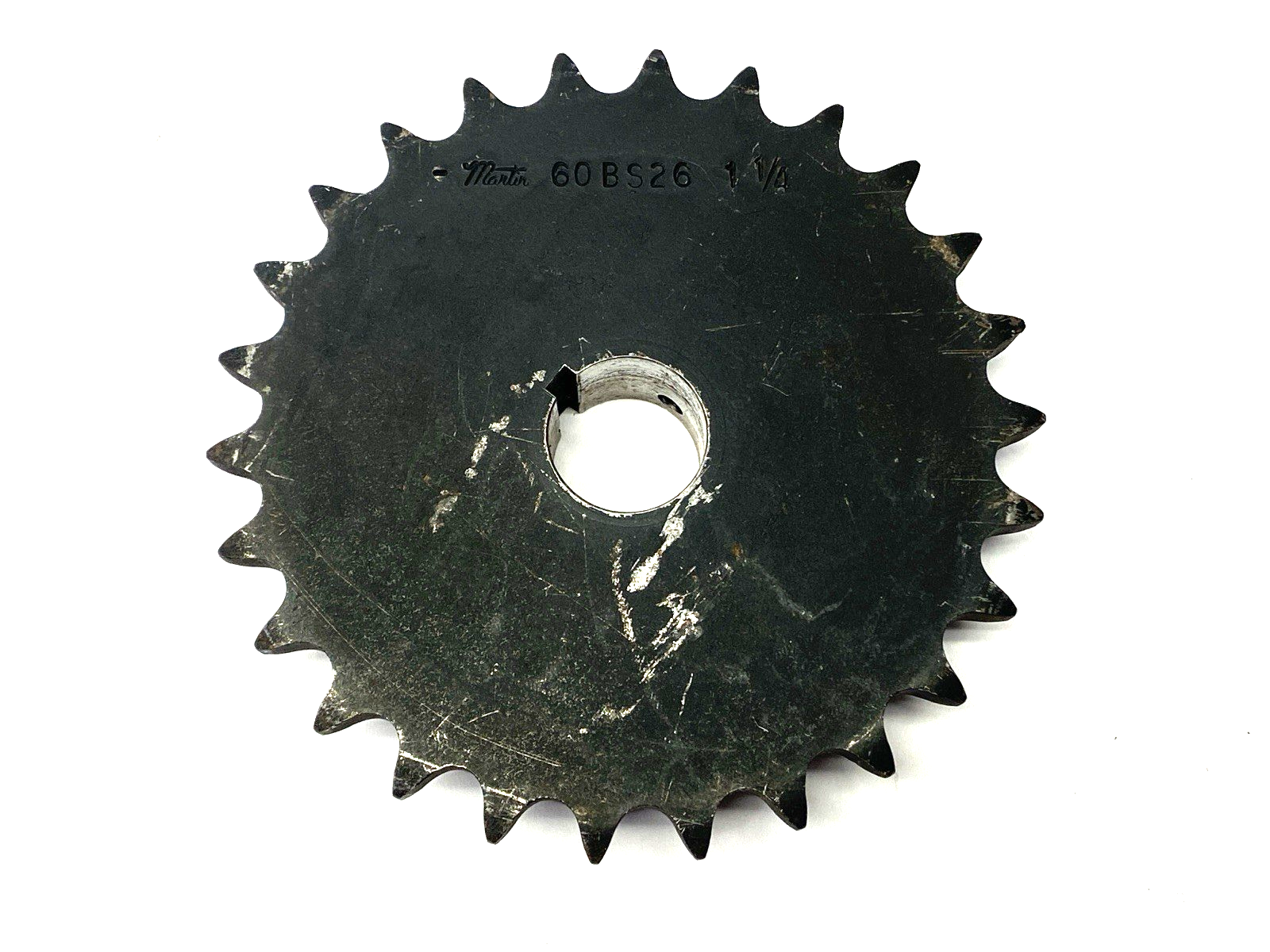 60BS26 1 1/4 | Martin Finished Bore Roller Chain Sprocket 26 Teeth SHELFWARE - New – Open box - Maverick Industrial Sales