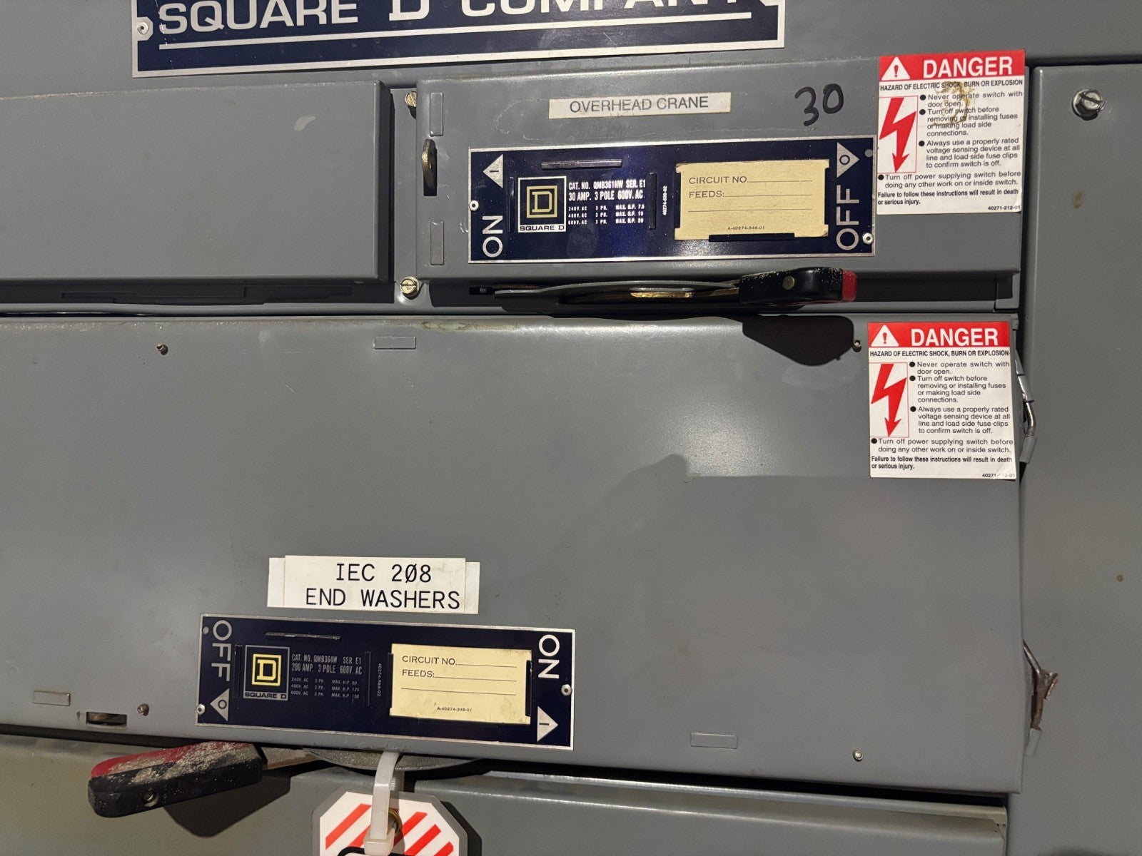 Square D QED 2 Power Style Switchboard 3000A, (5) QMB364W (2) QMB363TW, QMB365W - Maverick Industrial Sales