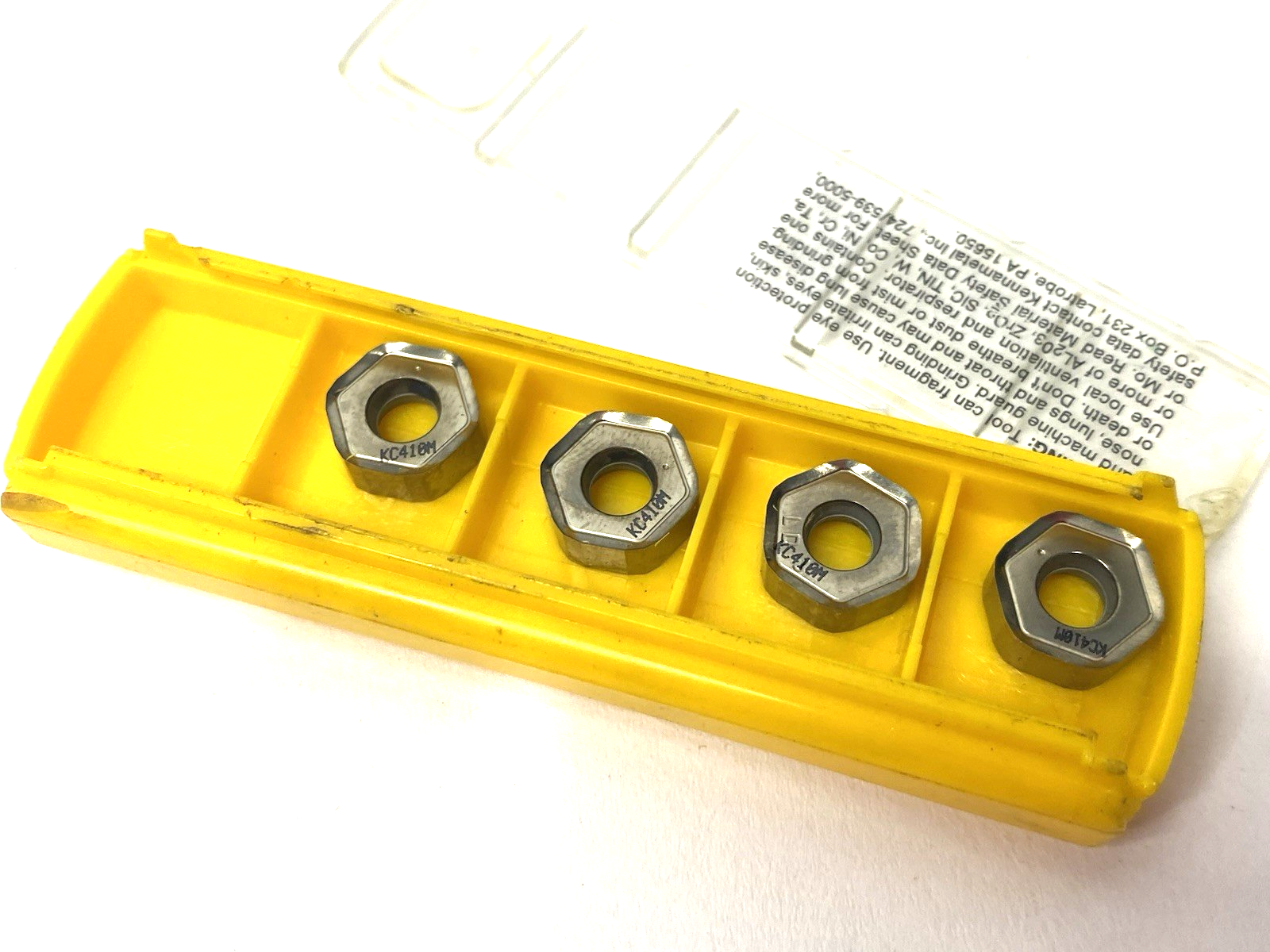 Kennametal 4121575 Dodeka™ Mini Carbide Insert HNGJ-LDJ HNGJ0604ANFNLDJ 4-PACK - Maverick Industrial Sales
