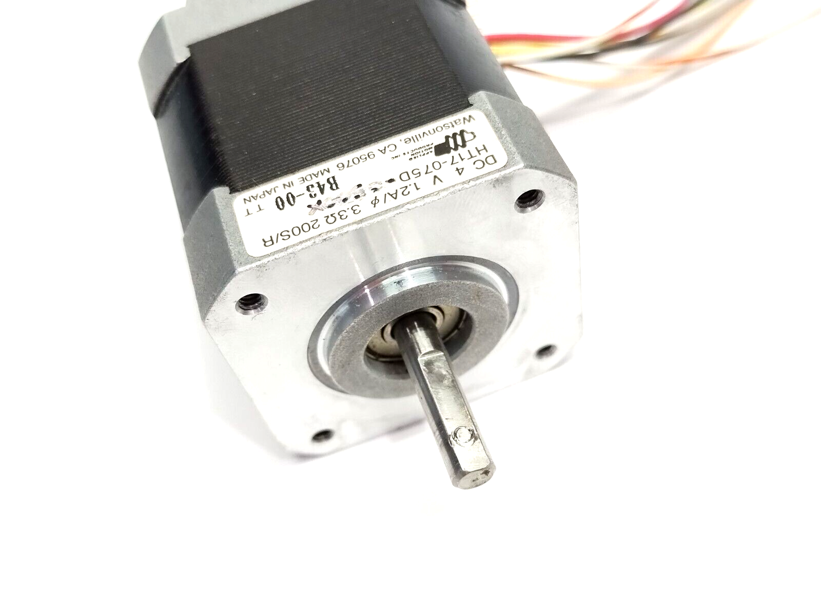 Applied Motion Products HT17-075D Stepper Motor 4VDC 5mm Shaft HT17-075D-0500X - Maverick Industrial Sales