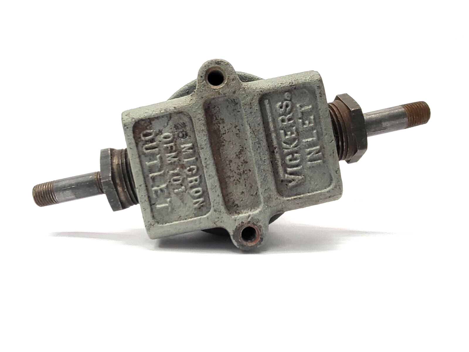 Vickers Inlet 25 Micron OFM 101 Outlet Fluid Filter - Maverick Industrial Sales