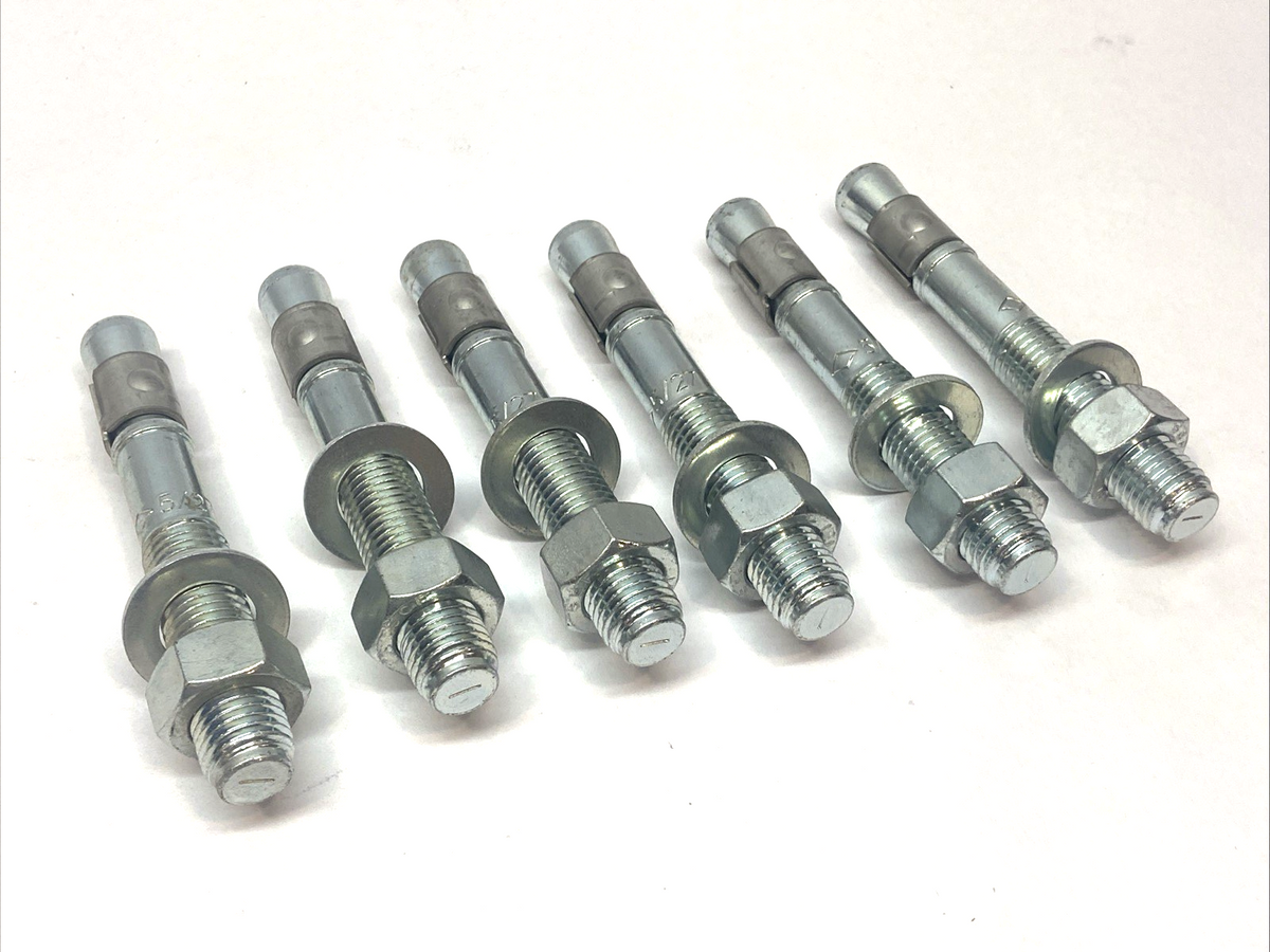 Wurth 5932020150 W-FA/S M20x150 5/27 Fixing Bolt Anchor w/ Washer LOT OF 6 - Maverick Industrial Sales