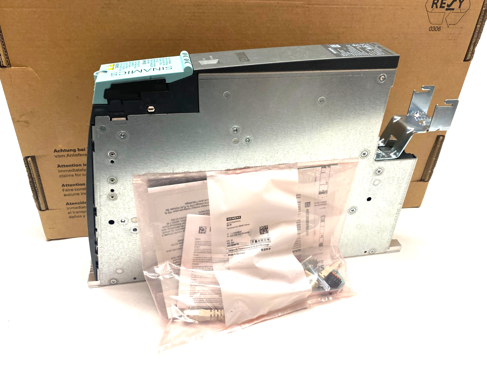 Siemens 6SL3120-1TE21-8AD0 SINAMICS S120 Single Motor Module - Maverick Industrial Sales