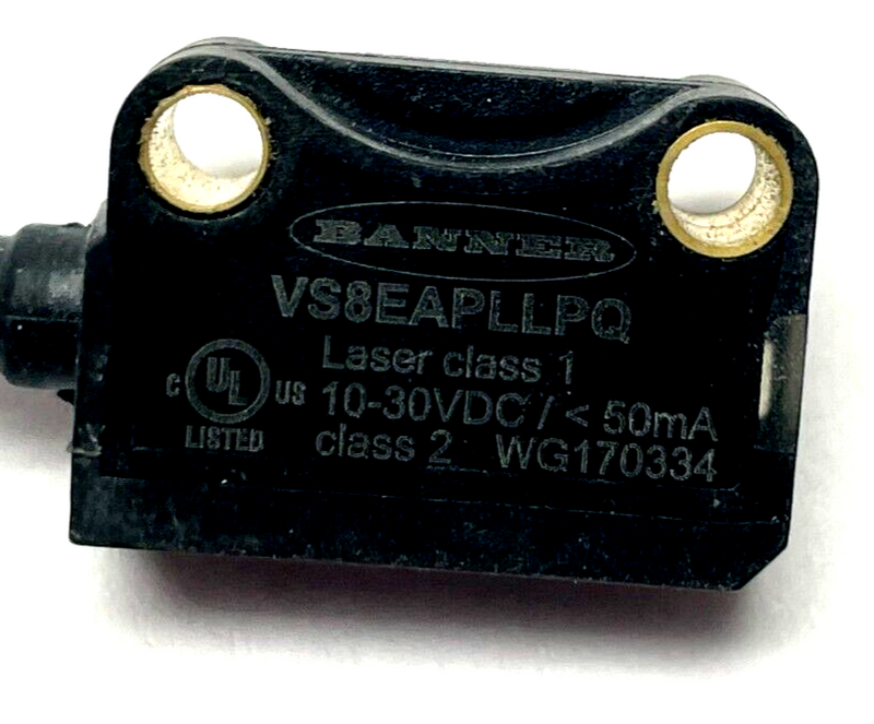 Banner VS8EAPLLPQ Laser Polarized Retro Reflective Sensor 803433 - Maverick Industrial Sales
