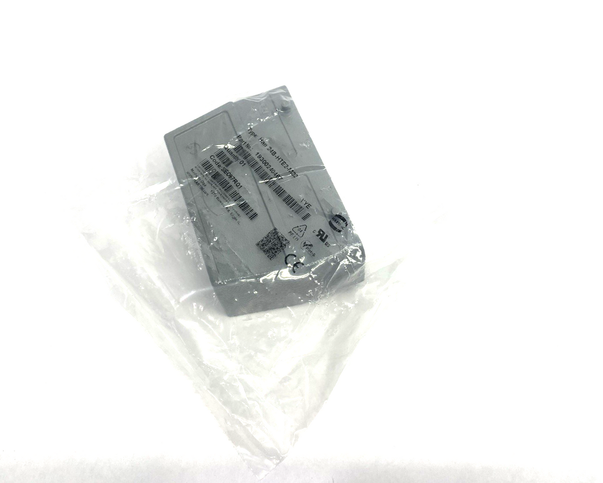 Harting 19300240467 Connector Han B Hood Top Entry HC 2xM32 Han 24B-HTE2-M32 - Maverick Industrial Sales