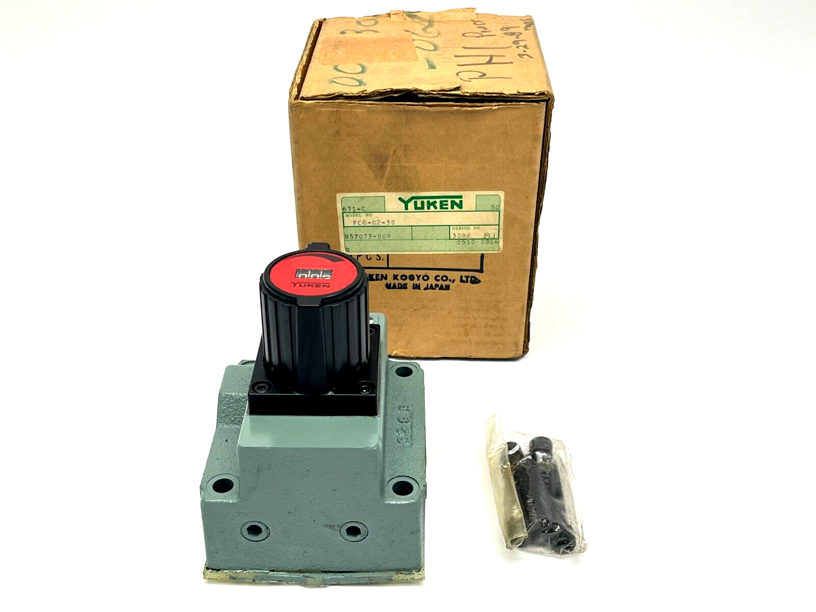 Yuken FCG-02-30-3090 Flow Control & Check Valve - Maverick Industrial Sales