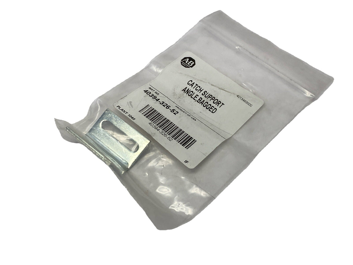 40394-326-52 | Allen Bradley Catch Support Angle Bracket - New - Maverick Industrial Sales