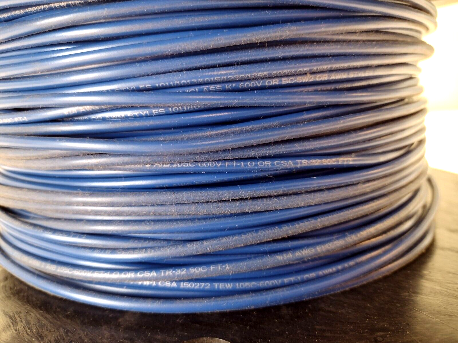 Houston Wire E80256 14 AWG MTW Class K 600V Blue, 10lb Spool - Maverick Industrial Sales