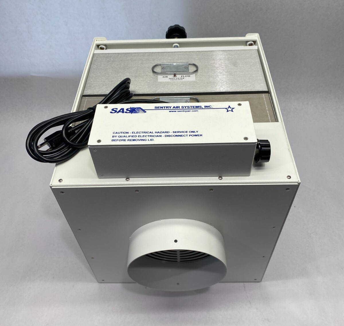 Sentry Air Systems SS-340-DCH Ductless Fume Hood Filter Head Unit - Maverick Industrial Sales