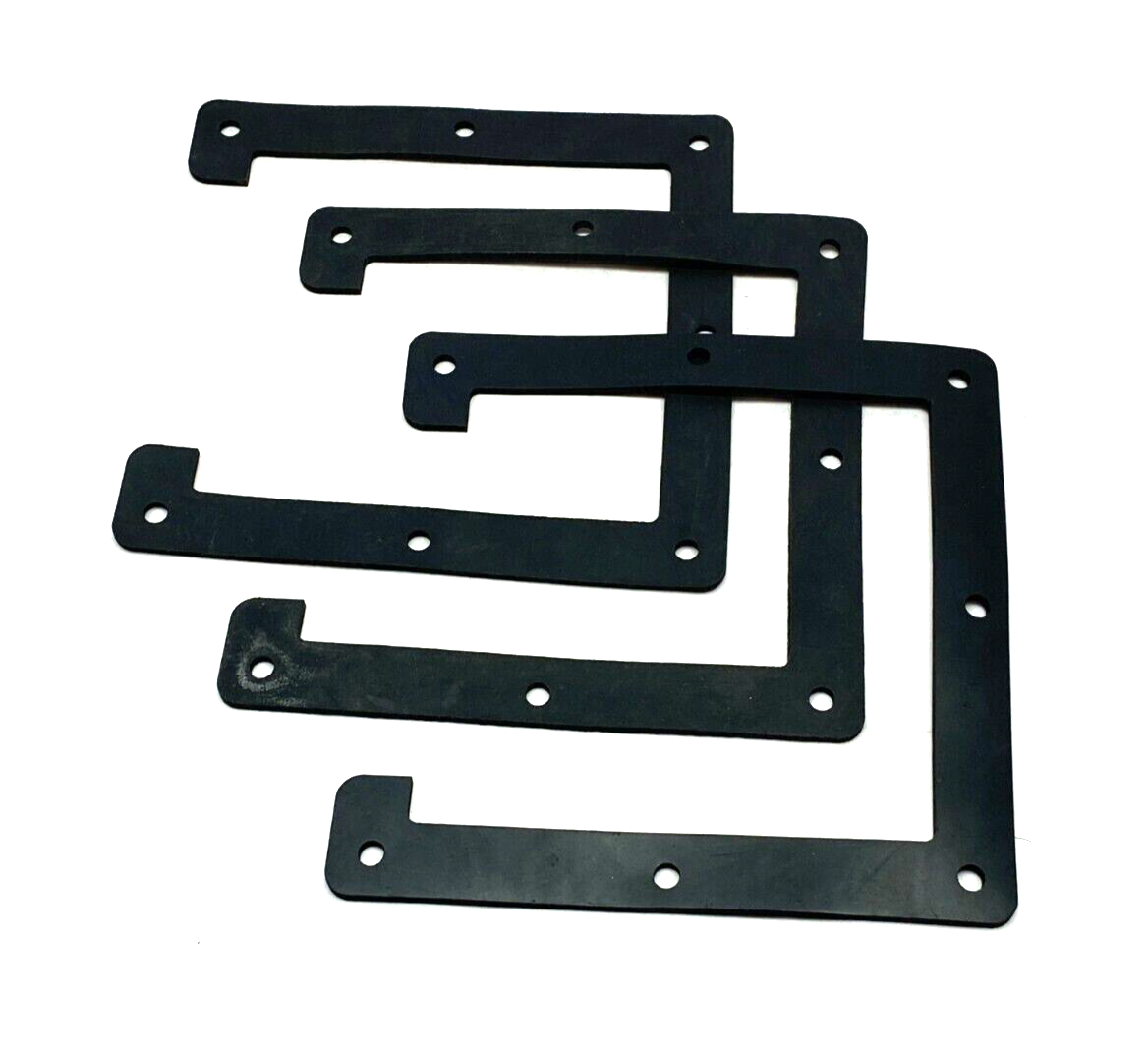 Hoffman F66 nVent Wireway Section Rubber Connection Seal 6 x 6" Black LOT OF 3 - Maverick Industrial Sales
