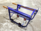 WorkSmart Steel Frame Rotating Drum Cradle With Wooden Handles - Maverick Industrial Sales