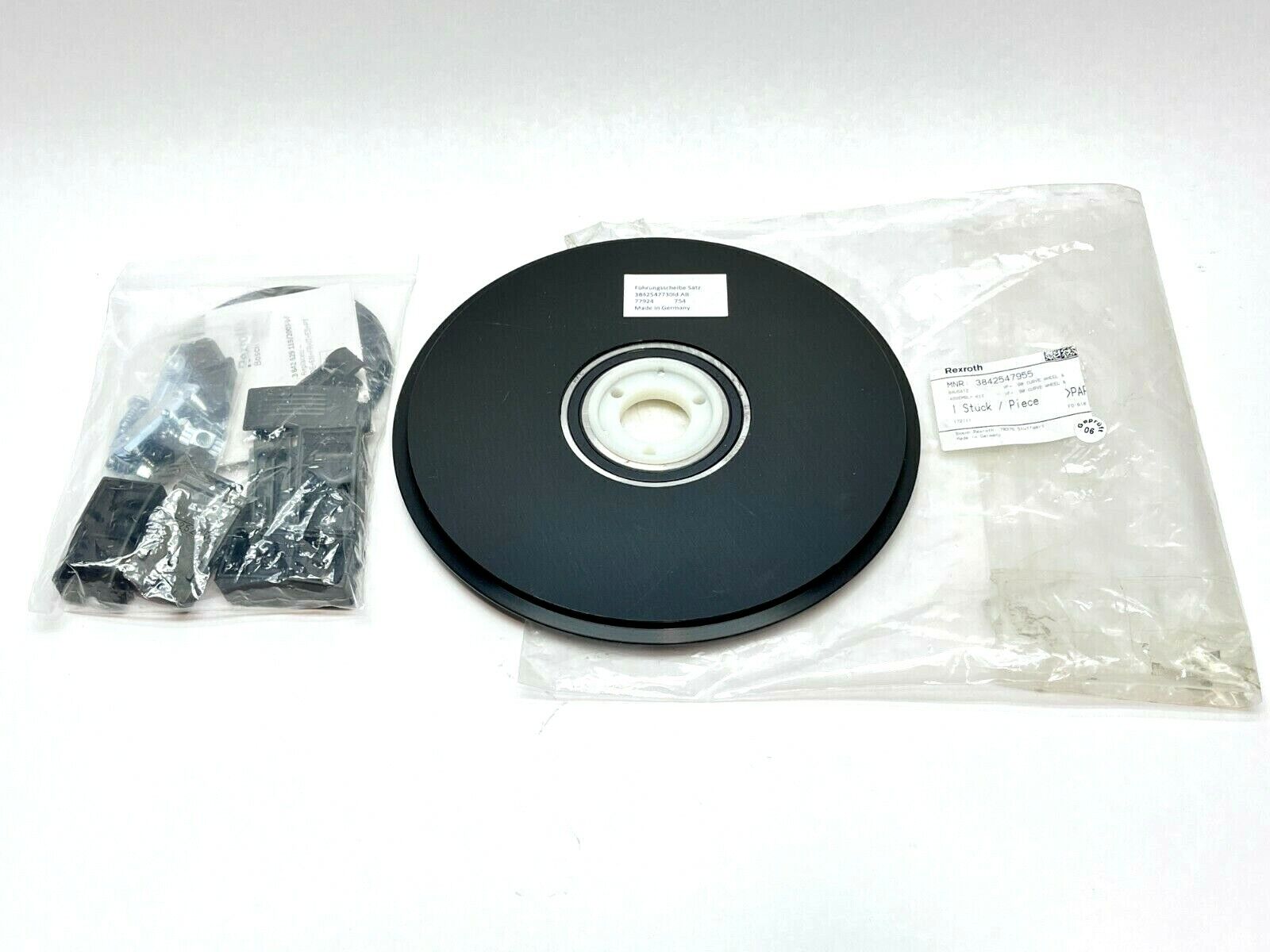 Bosch Rexroth 3842547955 Curve Wheel Lateral Guide VF+ 90 90 Degree PARTIAL KIT - Maverick Industrial Sales