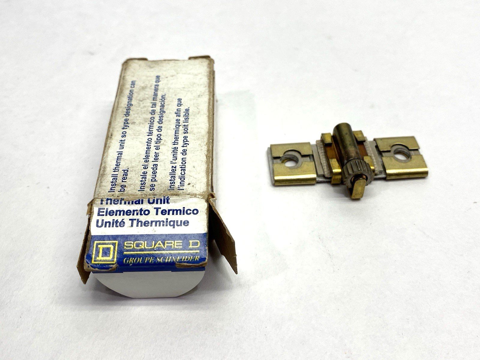 Square D B10.2 Overload Relay Thermal Unit, Melting Alloy, Class 20 - Maverick Industrial Sales