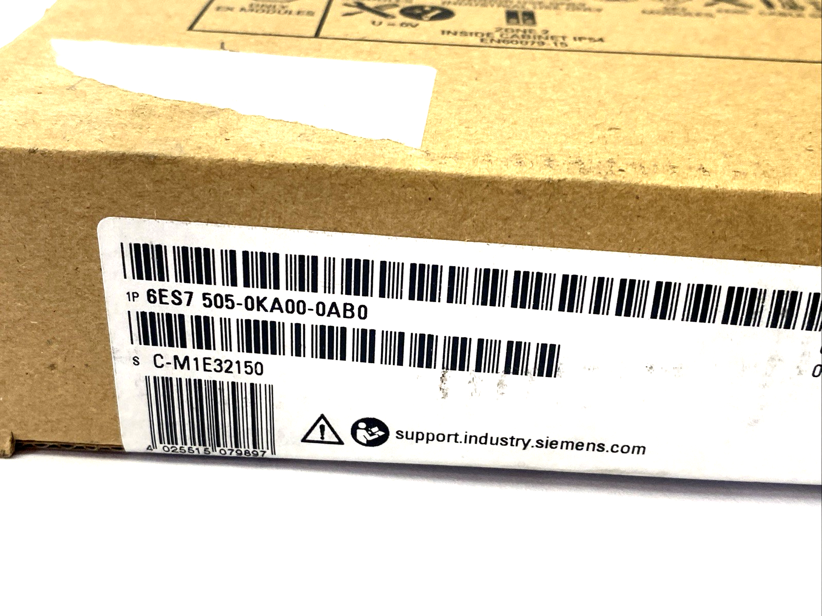Siemens 6ES7 505-0KA00-0AB0 SIMATIC S7-1500 System Power Supply 25W 24VDC - Maverick Industrial Sales