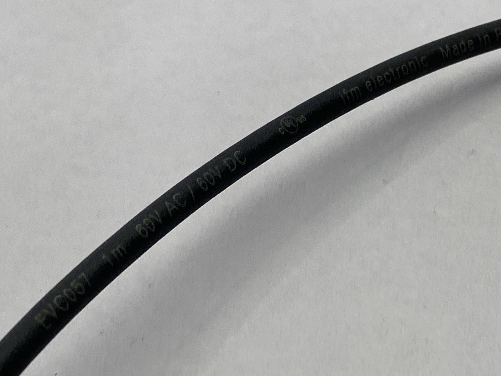IFM EVC057 Connection Cable M/F M12 5-Pin 1m VDOGH050MSS0001H05STGH050MSS - Maverick Industrial Sales