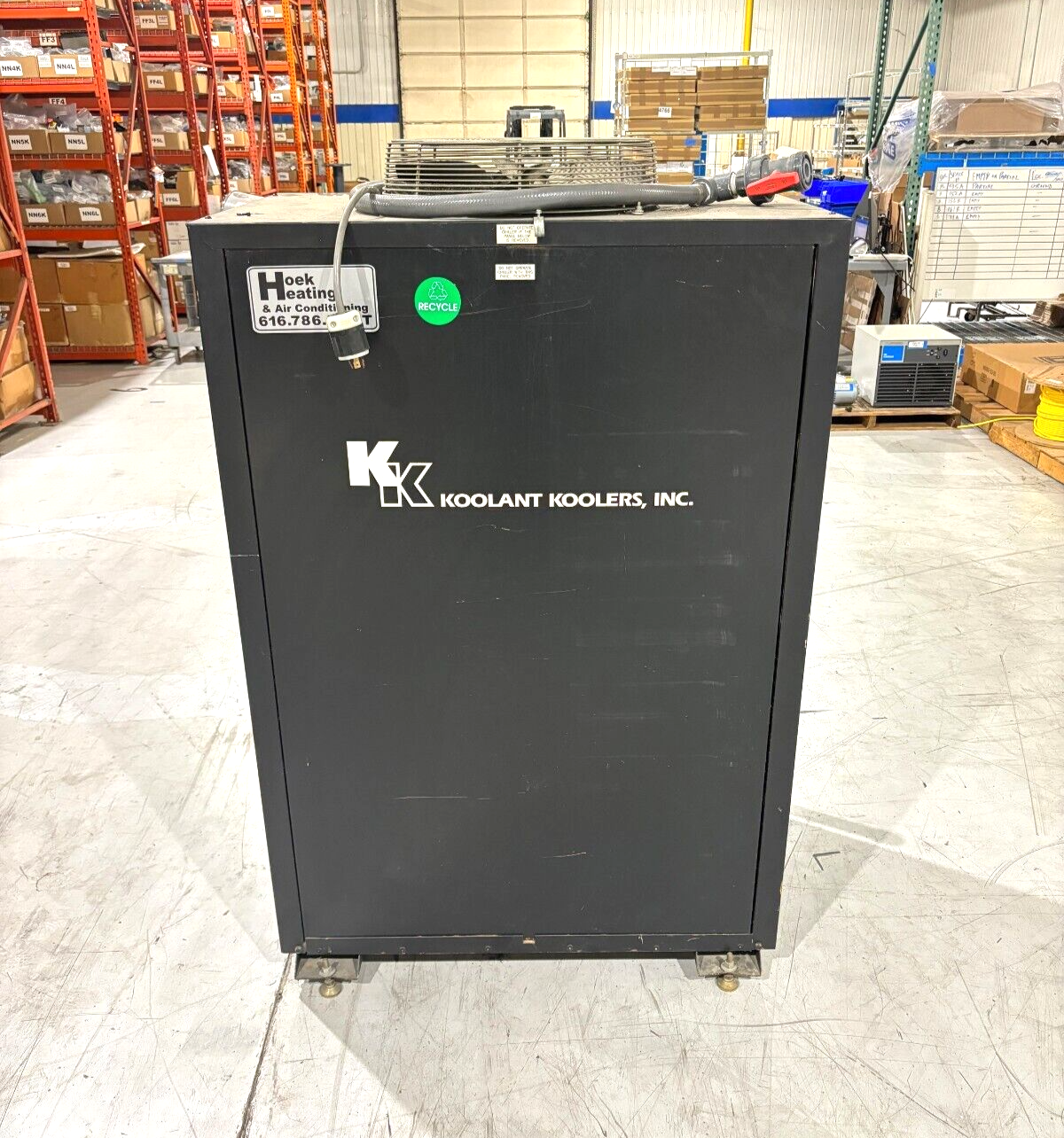 Koolant Koolers KV 3000 Refrigerant Cooler, 1.5HP, 460V - Maverick Industrial Sales