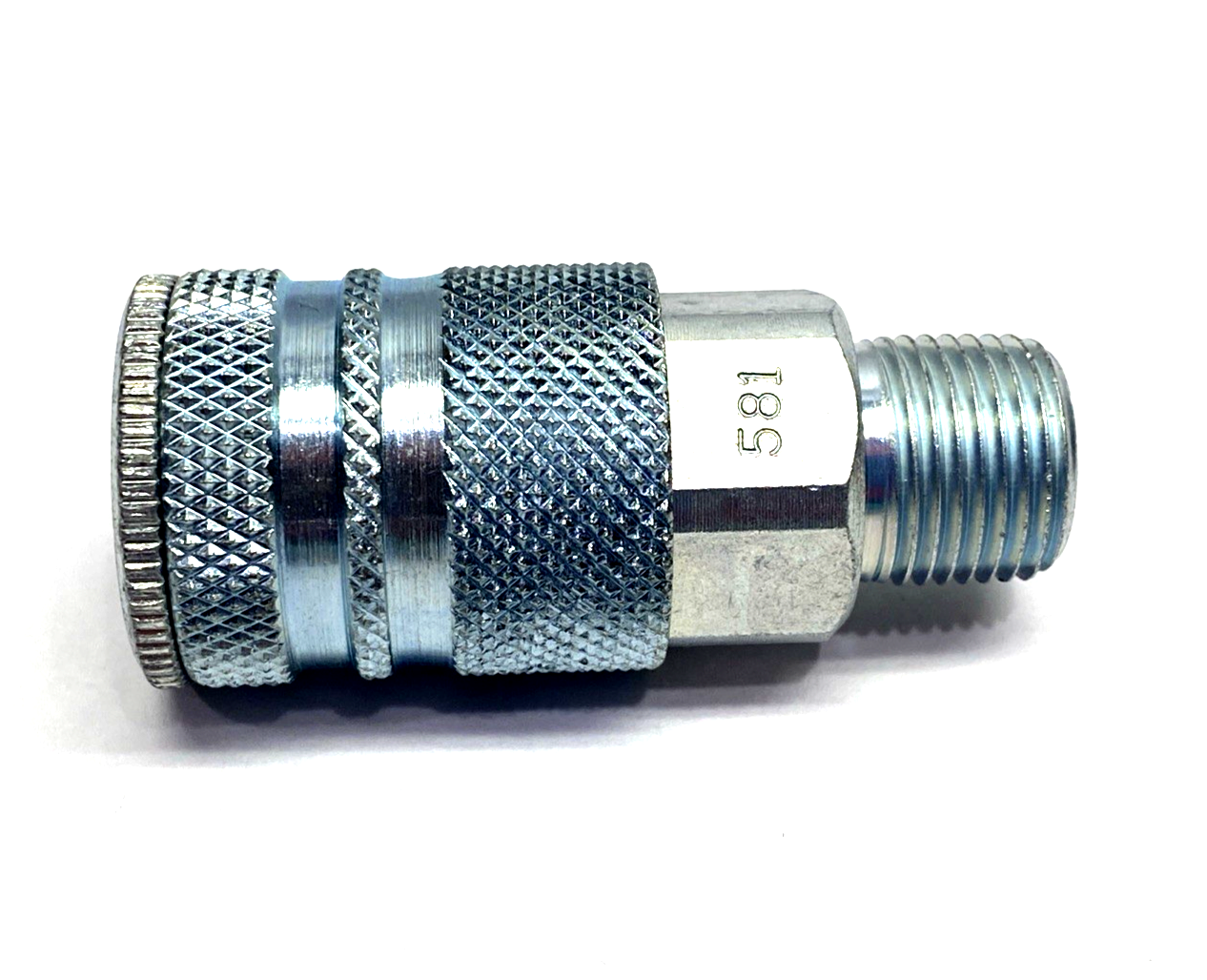 Coilhose 581 Industrial Quick Coupler/Fitting 3/8" Body x 3/8" Male NPT LOT OF 2 - Maverick Industrial Sales